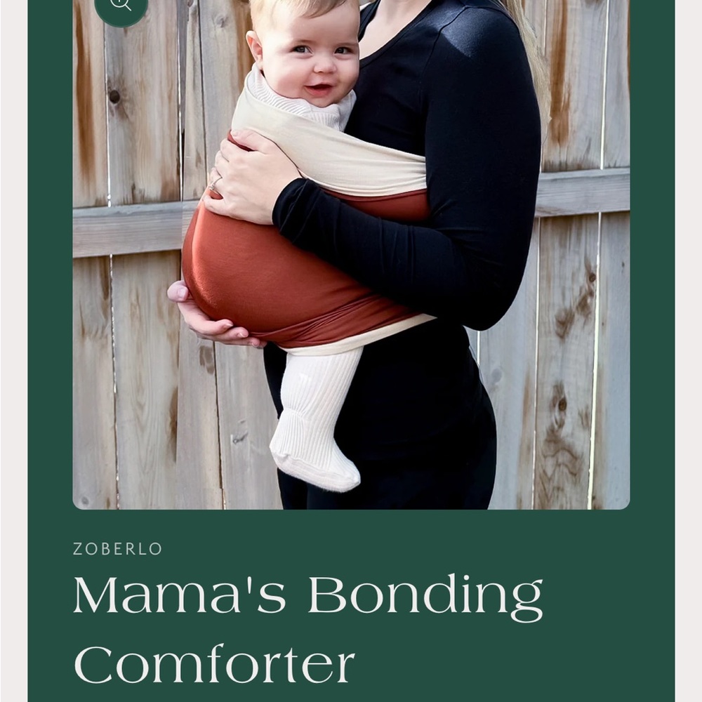 Zoberlo baby carrier